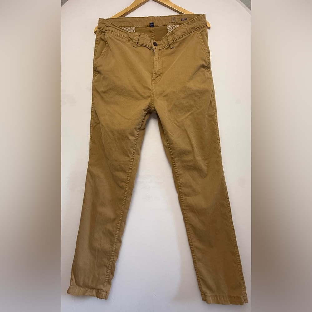 George Men's Khaki Chinos